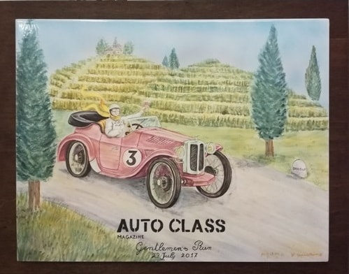 Artistic italian pottery of Albisola - 1st prize for the magazine: Auto Class